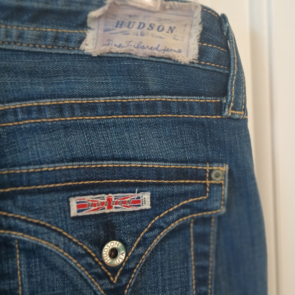 Hudson Jeans Women's Dark Blue Flare Jeans